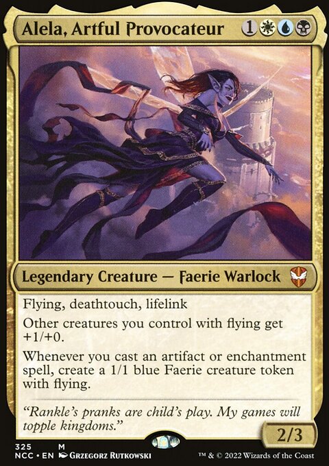 Alela, Artful Provocateur [Streets of New Capenna Commander]