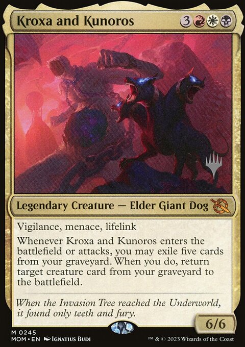 Kroxa and Kunoros (Promo Pack) [March of the Machine Promos]