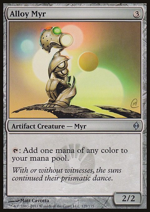 Alloy Myr [New Phyrexia]