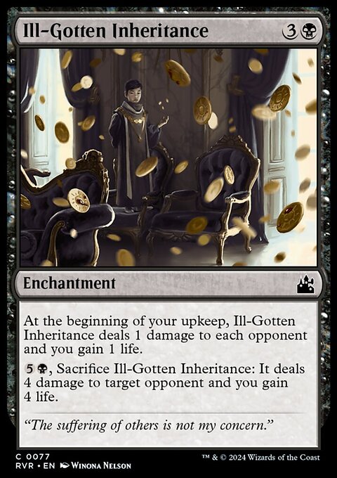Ill-Gotten Inheritance [Ravnica Remastered]
