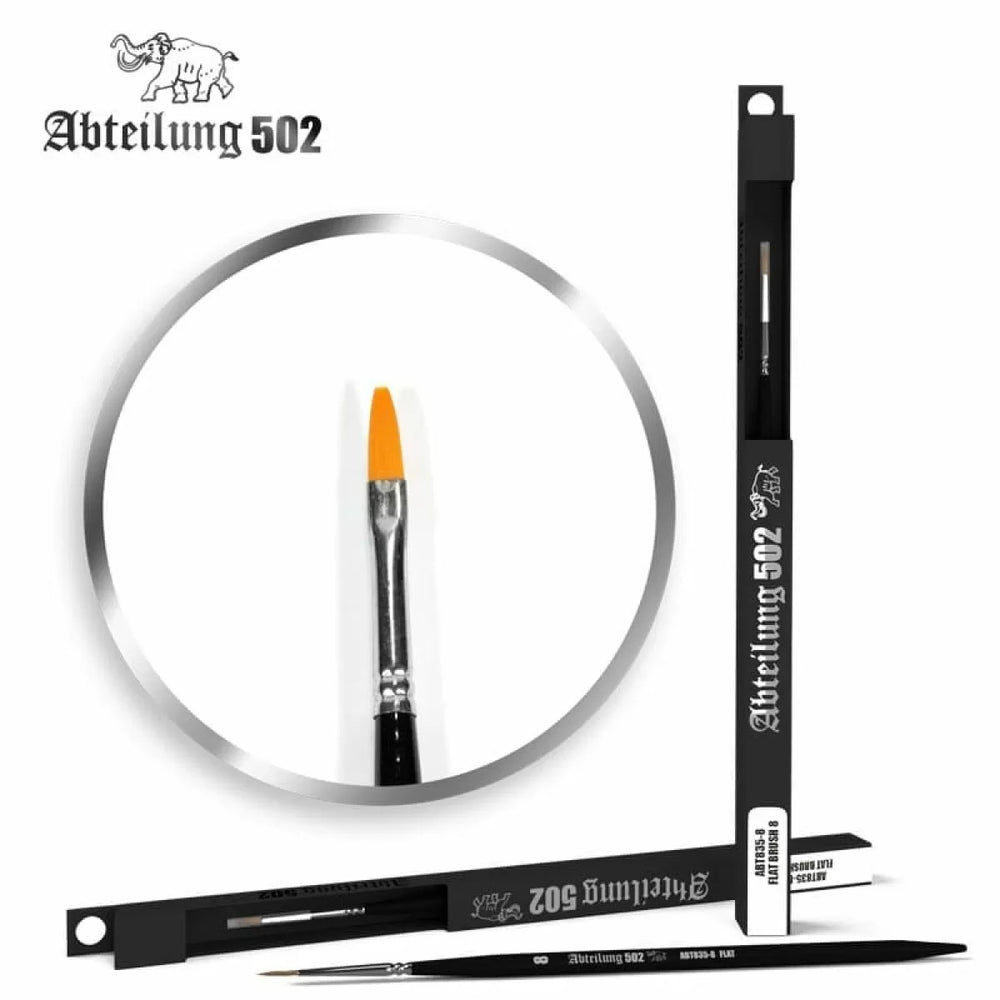 Abteilung 502 Deluxe Brushes - Flat Brush 8