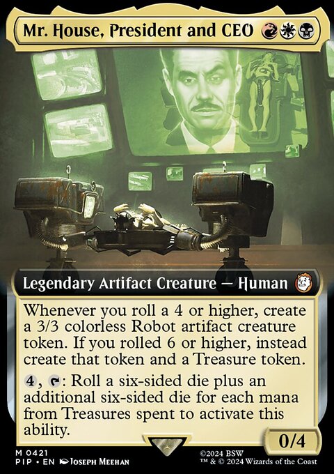 Mr. House, President and CEO (Extended Art) [Fallout]