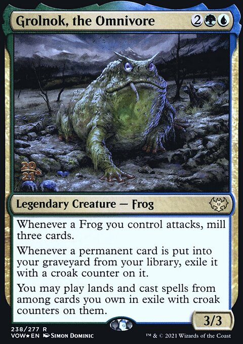 Grolnok, the Omnivore [Innistrad: Crimson Vow Prerelease Promos]