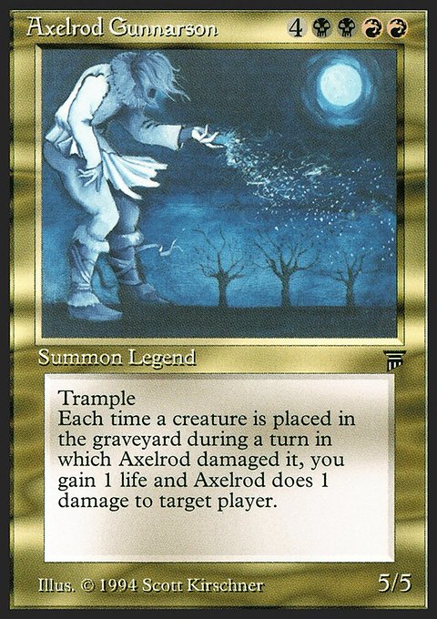 Axelrod Gunnarson [Legends]
