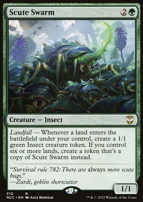 Scute Swarm [Streets of New Capenna Commander]