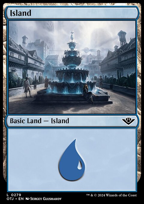 Island (0279) [Outlaws of Thunder Junction]