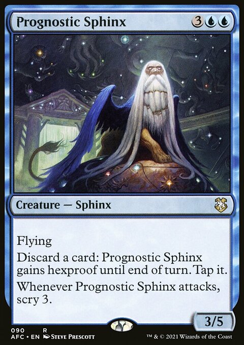 Prognostic Sphinx [Dungeons & Dragons: Adventures in the Forgotten Realms Commander]