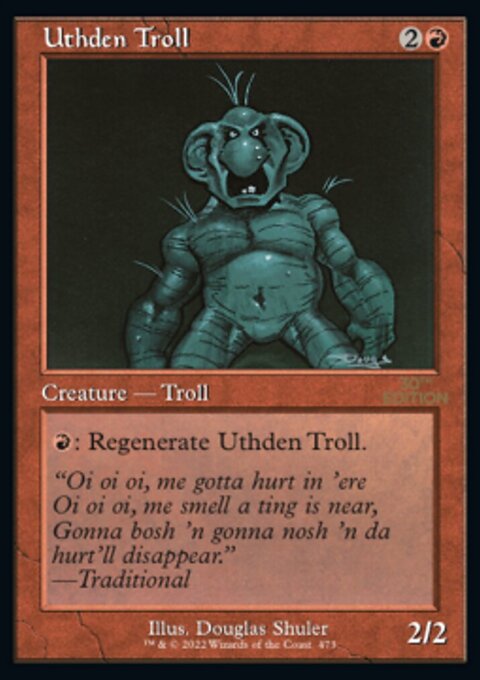 Uthden Troll (Retro) [30th Anniversary Edition]