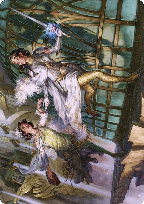 Daring Escape Art Card [Streets of New Capenna Art Series]