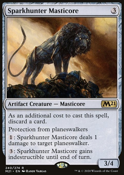 Sparkhunter Masticore [Core Set 2021]