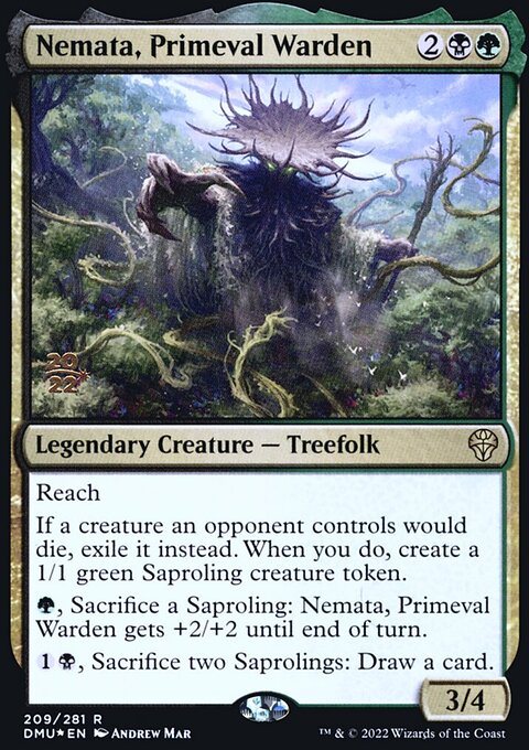 Nemata, Primeval Warden [Dominaria United Prerelease Promos]