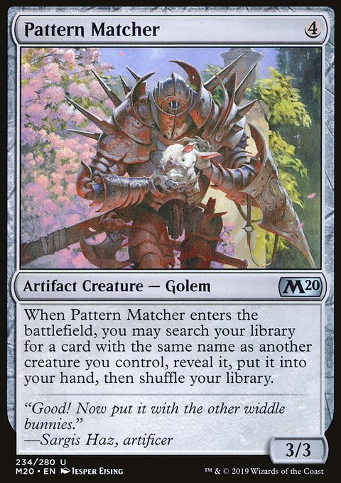 Pattern Matcher [Core Set 2020]