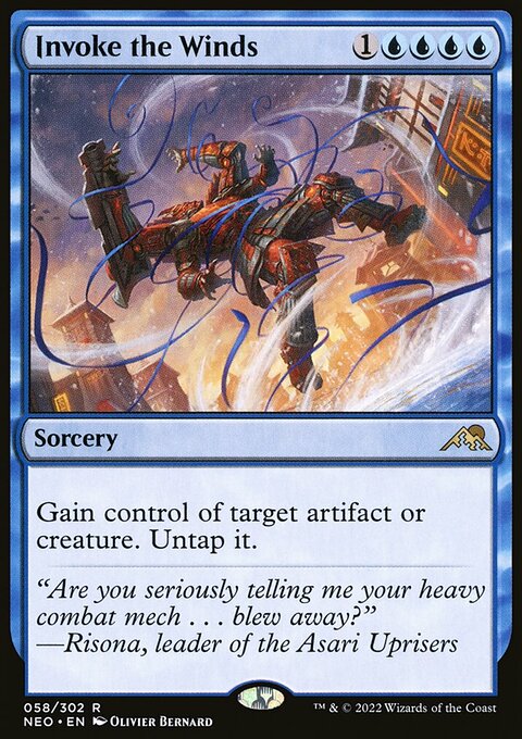 Invoke the Winds [Kamigawa: Neon Dynasty]