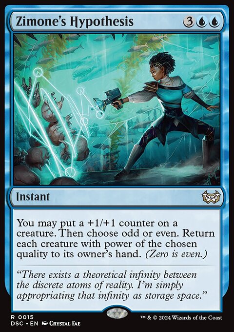 Zimone's Hypothesis [Duskmourn: House of Horror Commander]