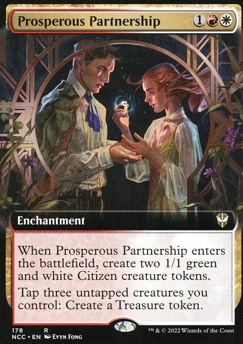 Prosperous Partnership (Extended Art) [Streets of New Capenna Commander]