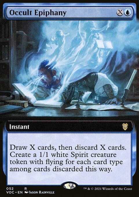 Occult Epiphany (Extended Art) [Innistrad: Crimson Vow Commander]