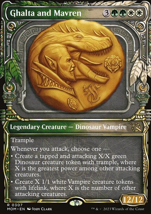 Ghalta and Mavren (Showcase Planar Booster Fun) [March of the Machine]