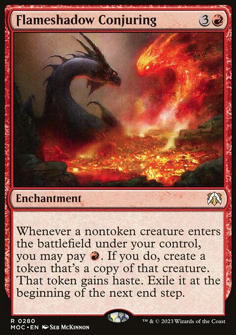 Flameshadow Conjuring [March of the Machine Commander]