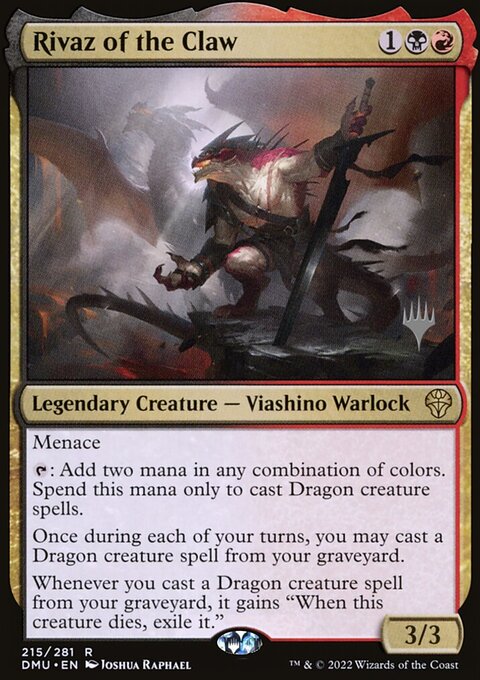 Rivaz of the Claw (Promo Pack) [Dominaria United Promos]