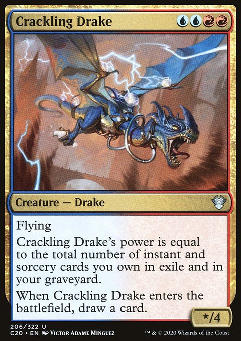 Crackling Drake [Commander 2020]
