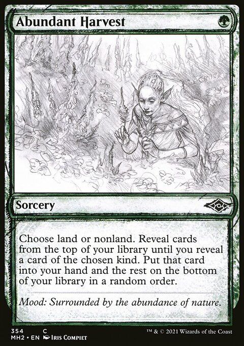 Abundant Harvest (Sketch) [Modern Horizons 2]