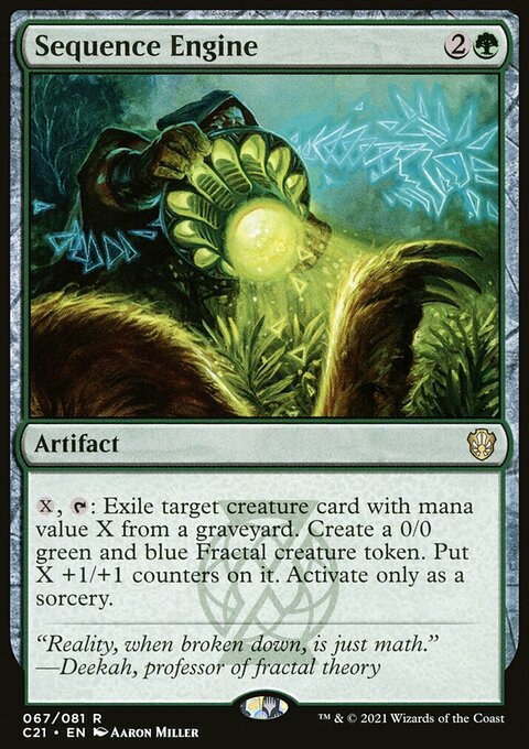 Sequence Engine [Commander 2021]