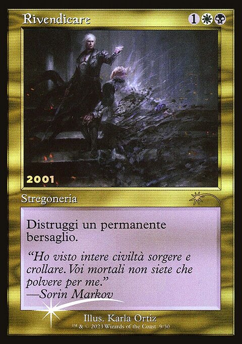 Rivendicare (Vindicate) [30th Anniversary Promos]