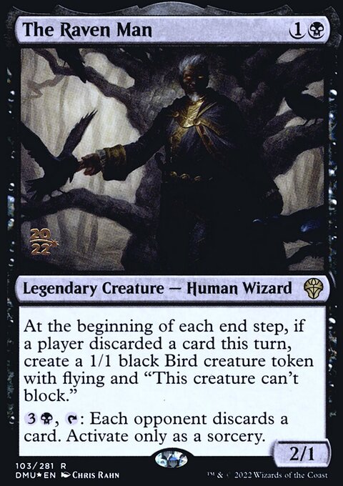 The Raven Man [Dominaria United Prerelease Promos]