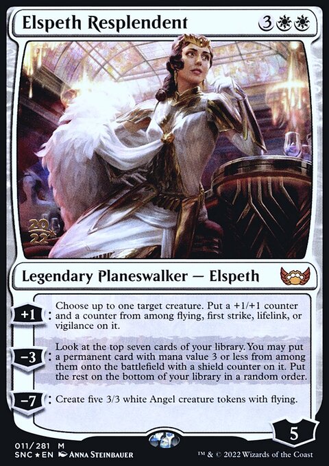 Elspeth Resplendent [Streets of New Capenna Prerelease Promos]