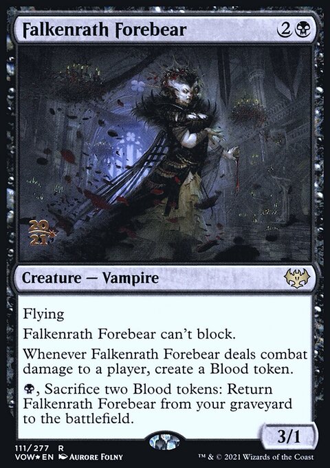 Falkenrath Forebear [Innistrad: Crimson Vow Prerelease Promos]