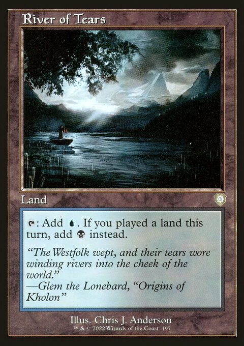 River of Tears (Retro) [The Brothers' War Commander]