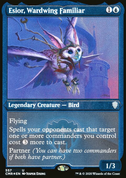 Esior, Wardwing Familiar (Etched) [Commander Legends]