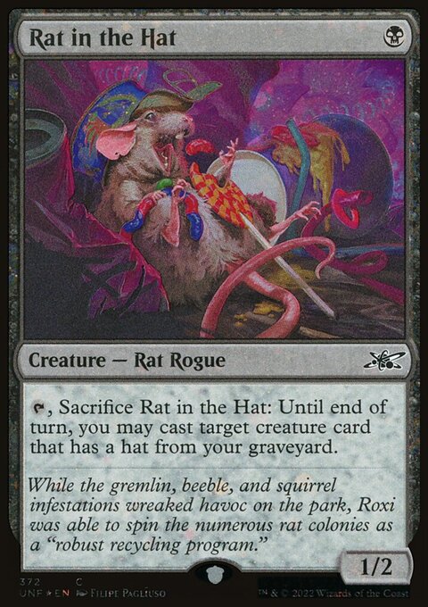 Rat in the Hat (Galaxy Foil) [Unfinity]