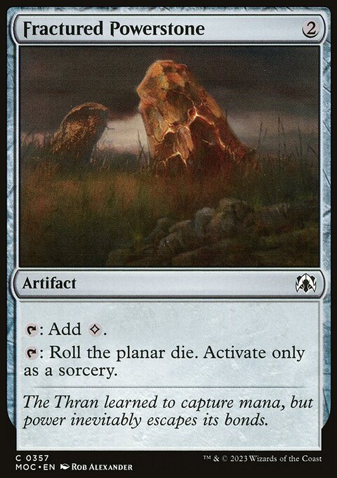 Fractured Powerstone [March of the Machine Commander]