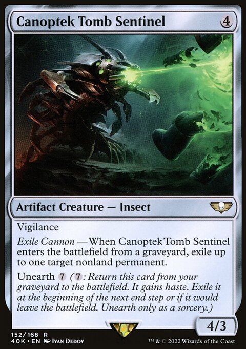 Canoptek Tomb Sentinel (Surge Foil) [Warhammer 40,000]