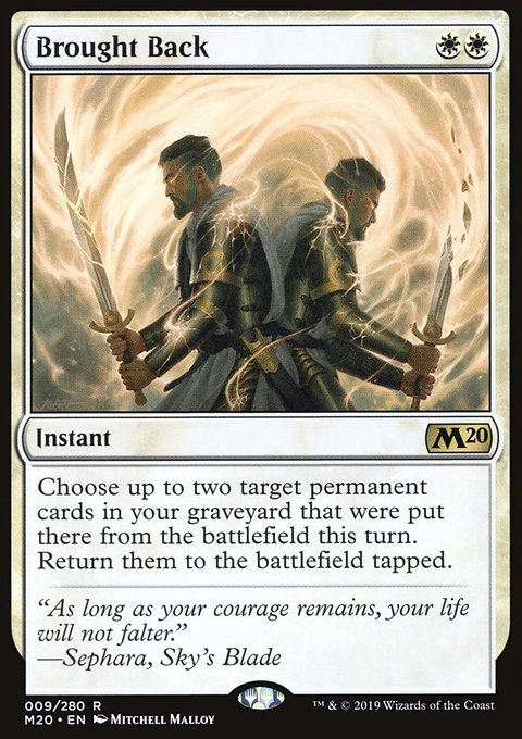 Brought Back [Core Set 2020]