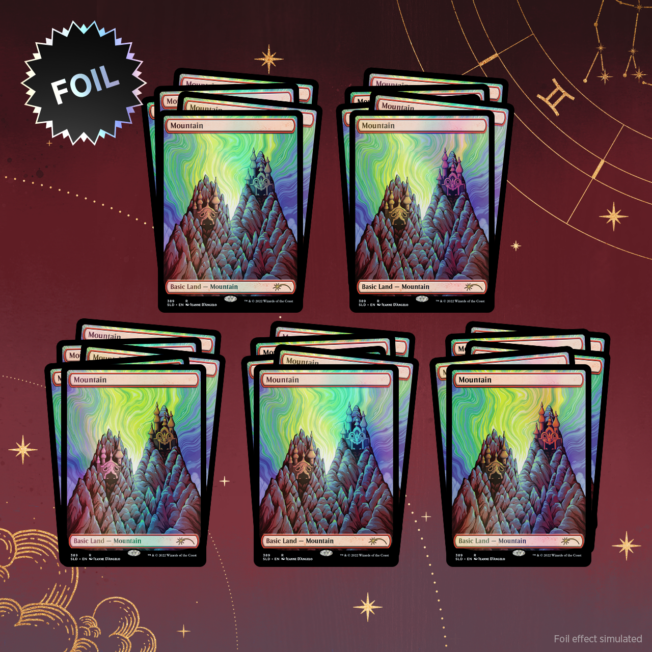 Secret Lair: Drop Series - The Astrology Lands (Gemini Bundle - Foil Edition)