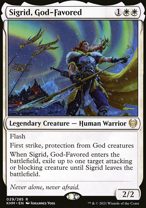 Sigrid, God-Favored [Kaldheim]