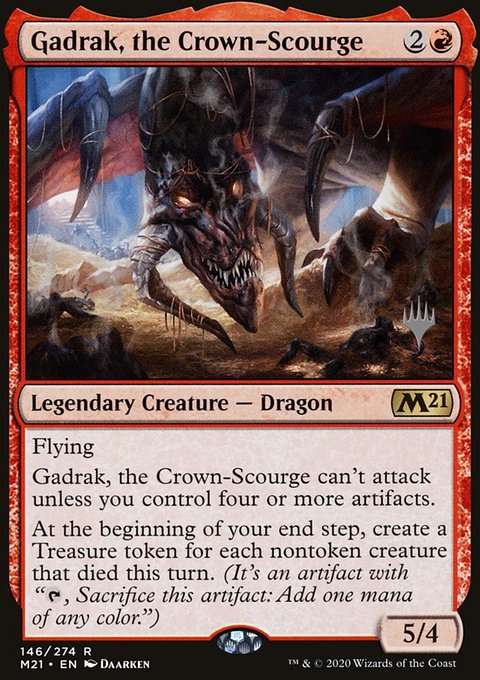 Gadrak, the Crown-Scourge (Promo Pack) [Core Set 2021 Promos]