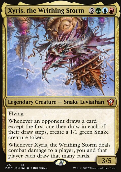 Xyris, the Writhing Storm [Dominaria United Commander]