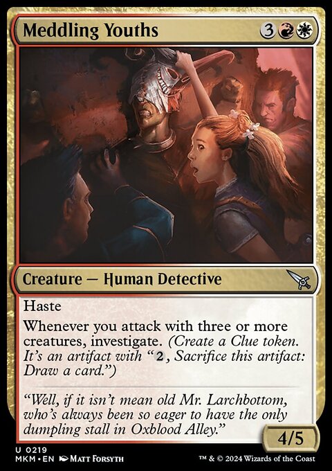 Meddling Youths [Murders at Karlov Manor]