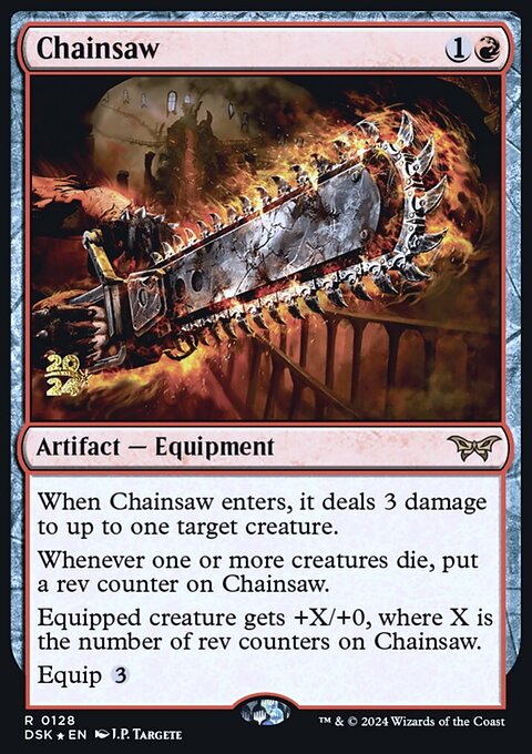 Chainsaw [Duskmourn: House of Horror Prerelease Promos]