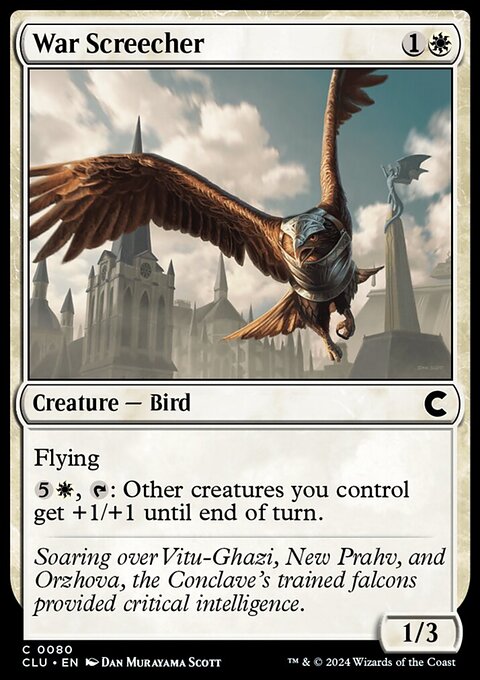 War Screecher [Ravnica: Clue Edition]