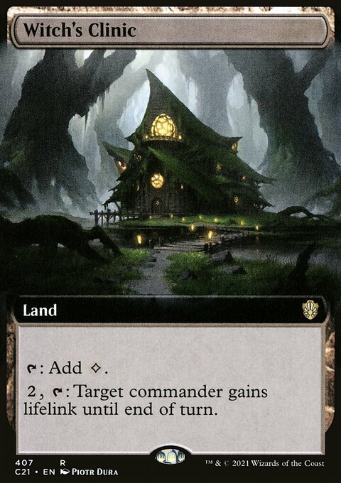 Witch's Clinic (Extended Art) [Commander 2021]