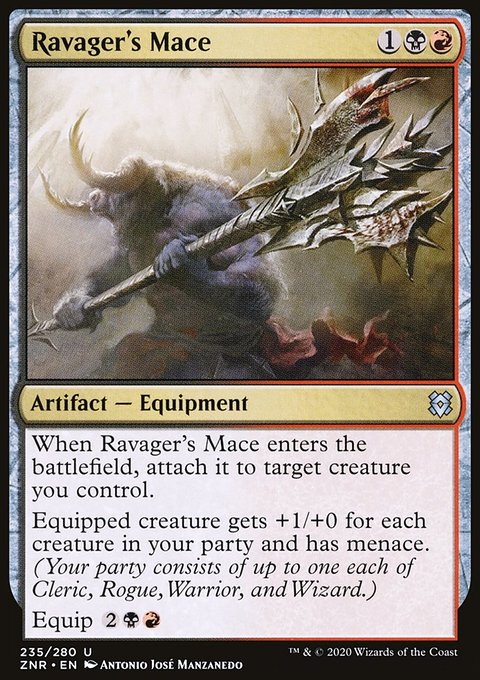 Ravager's Mace [Zendikar Rising]