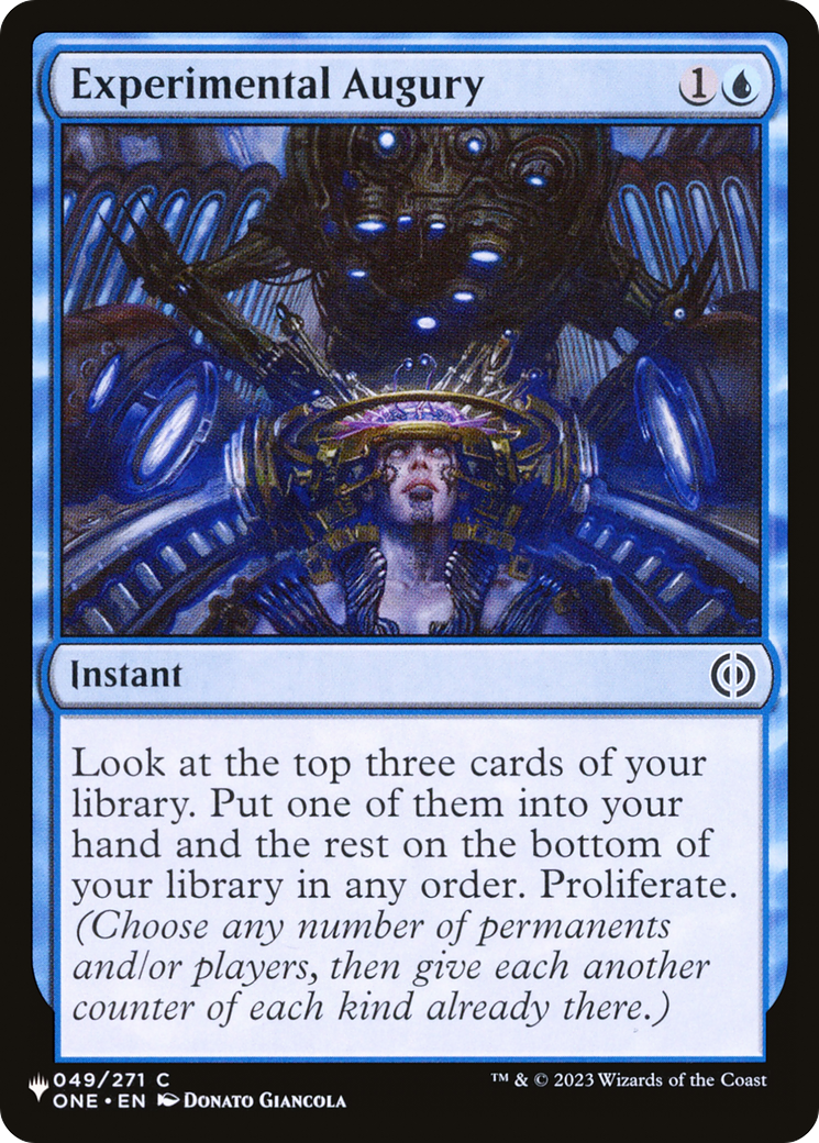 Experimental Augury [The List]