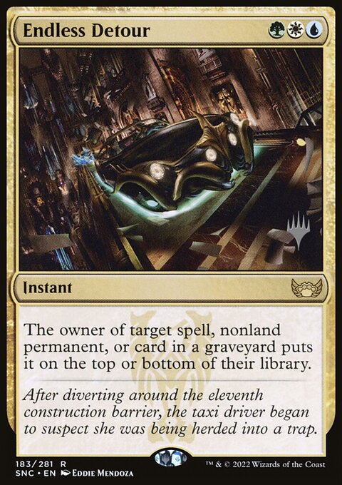 Endless Detour (Promo Pack) [Streets of New Capenna Promos]