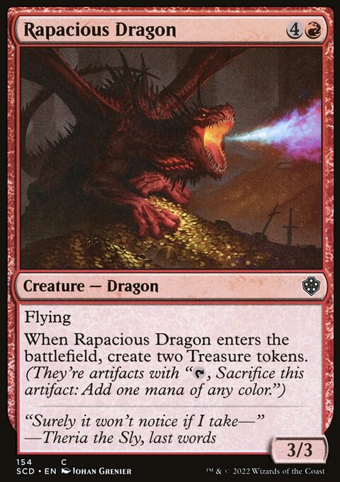 Rapacious Dragon [Starter Commander Decks]
