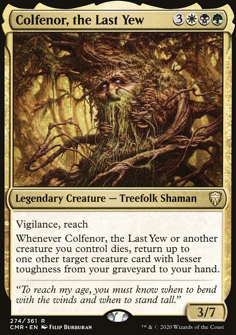 Colfenor, the Last Yew [Commander Legends]