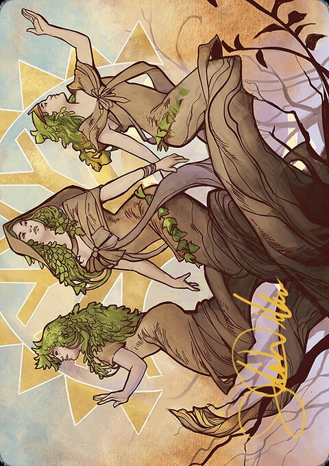 Trostani, Three Whispers Art Card [Murders at Karlov Manor Art Series]